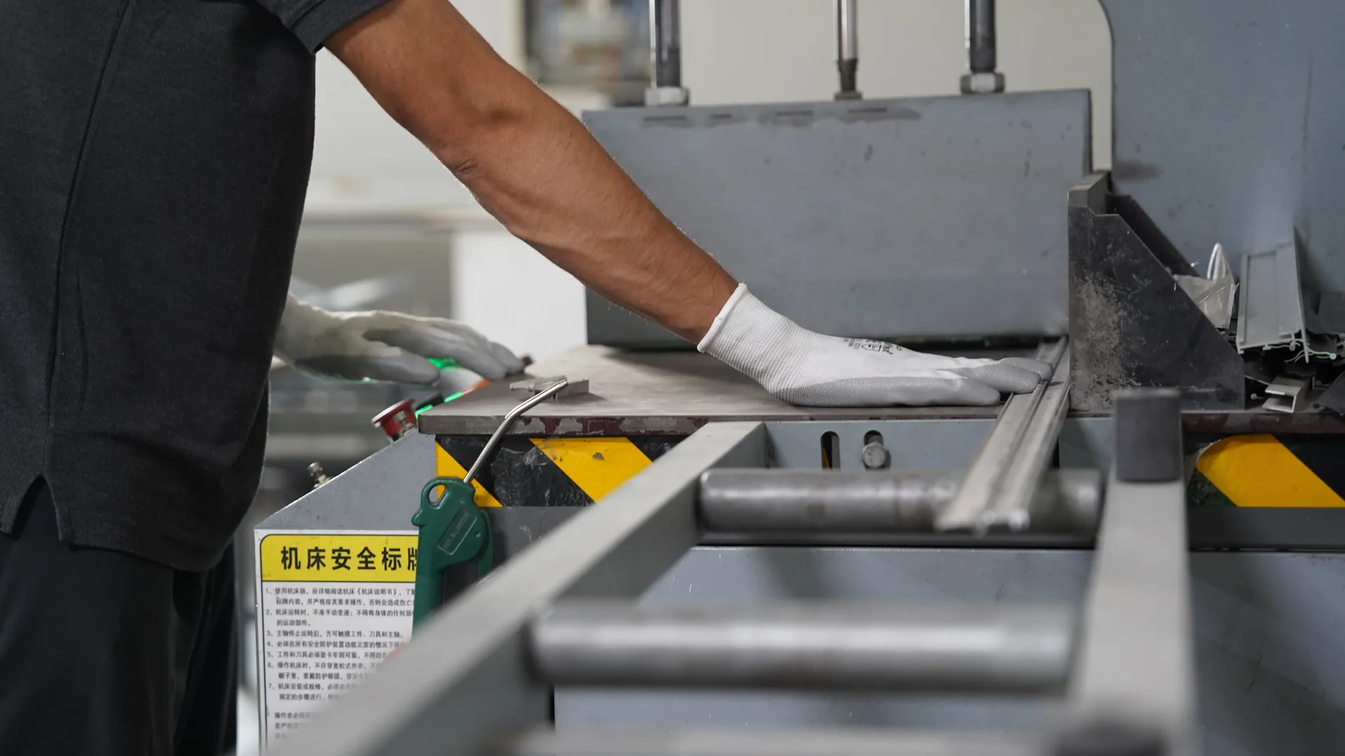 Steel and custom metal fabrication manufacturing at Al Arabia Industries in Abu Dhabi UAE