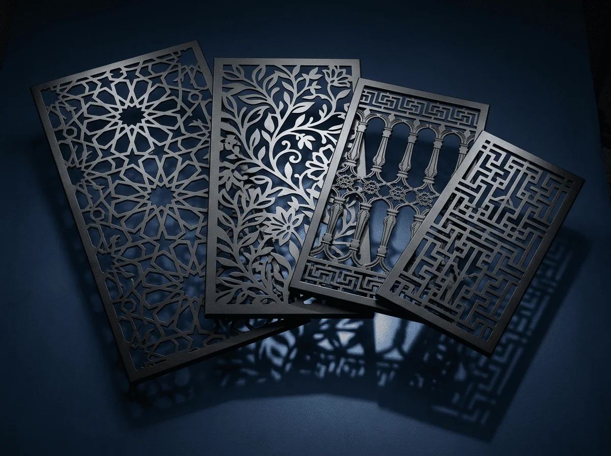 Decorative Laser-Cut Panels & Screens - Architectural & Shading Systems